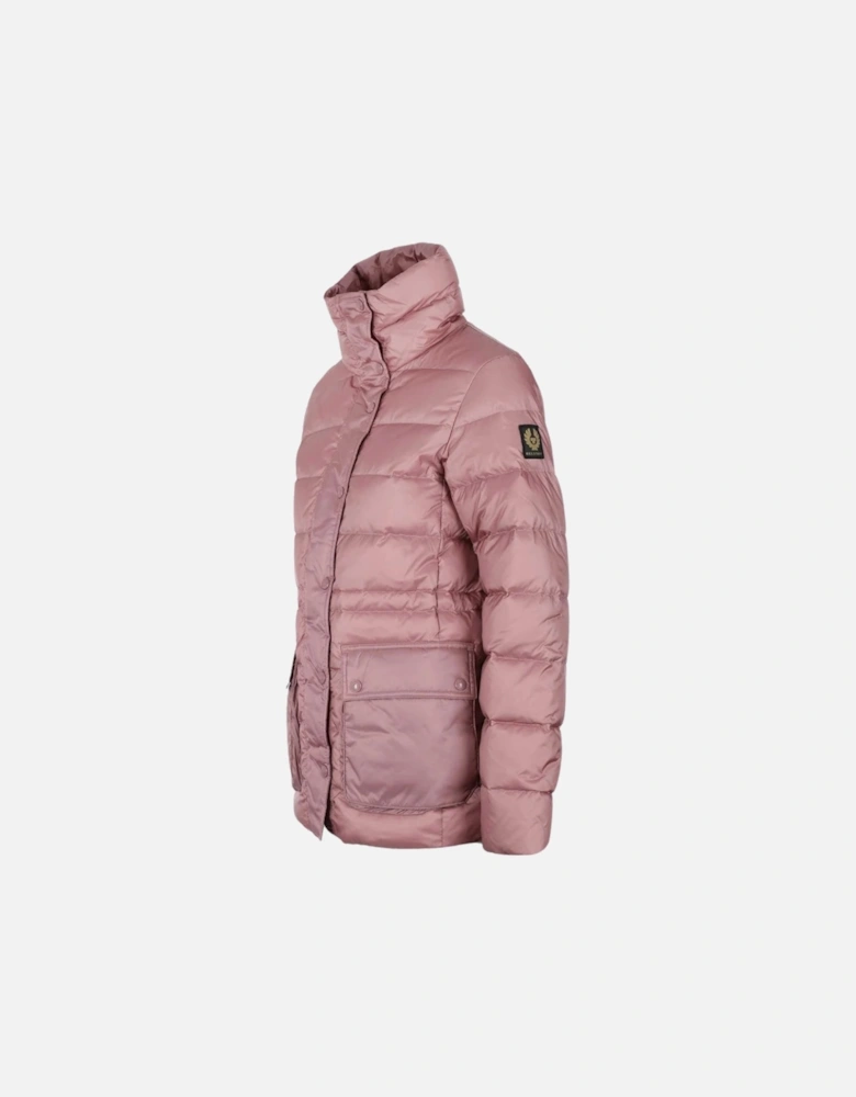 Sepal Rose Pink Down Jacket