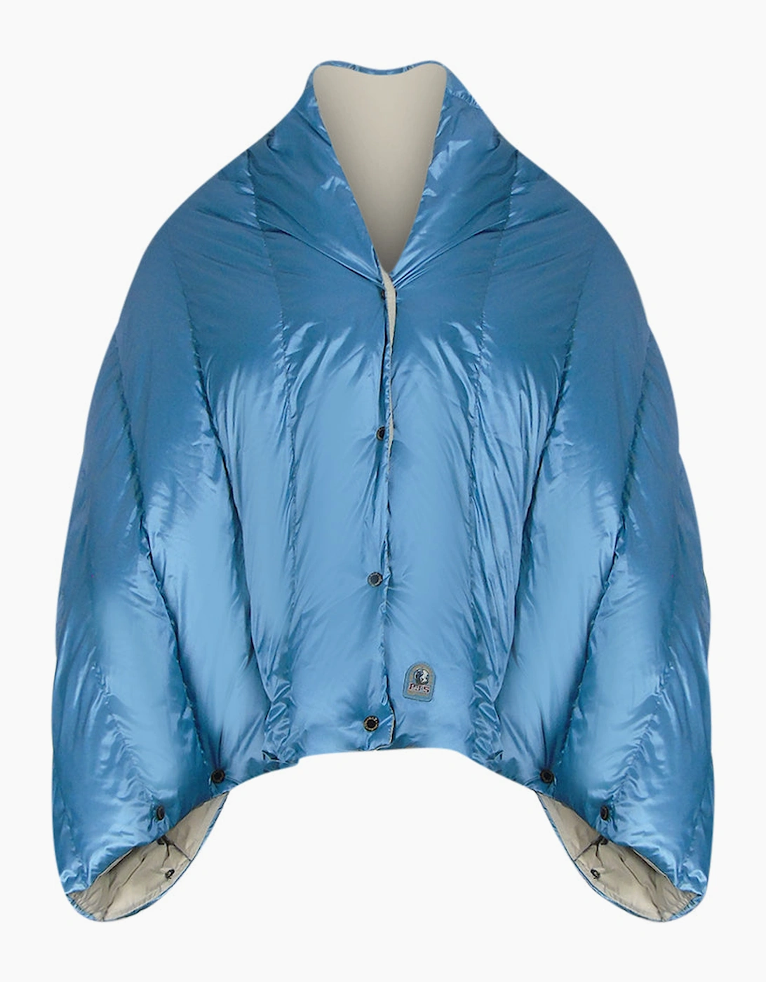 Women's Parajumpers Sheen Cape Blue Down Jacket - Size: 22/26/24/28/6/14/10/16/18/20/2/4/8/12