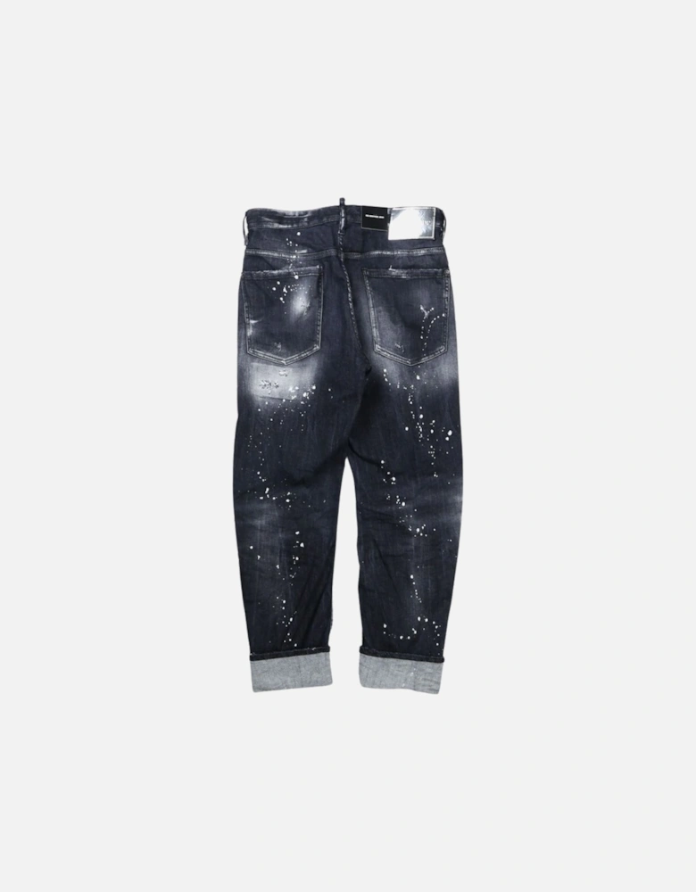 Big Brother Jean Black Ripped Wash Jeans