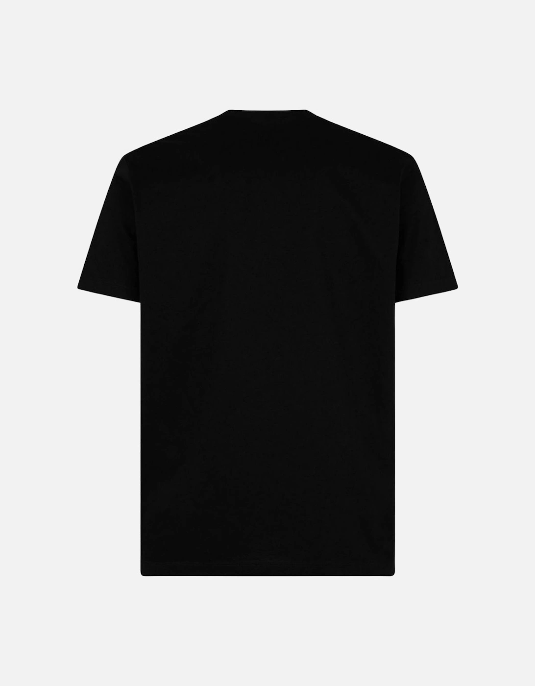 Icon Stamps Logo Black T-Shirt