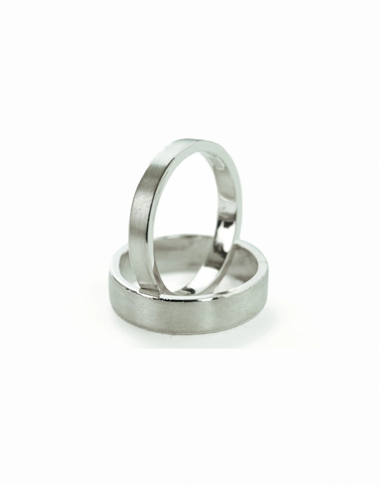 Bare Skin Brushed Ring 6mm