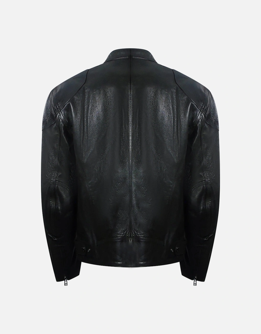 Supreme Motorcycle Black Leather Jacket