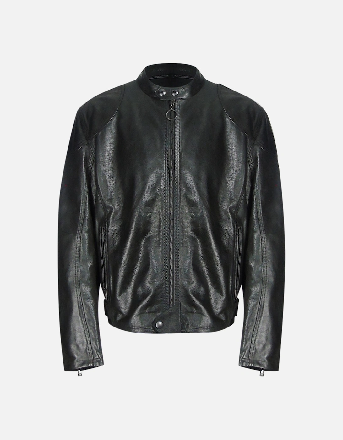 Supreme Motorcycle Black Leather Jacket, 4 of 3