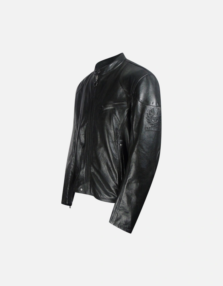 Supreme Motorcycle Black Leather Jacket