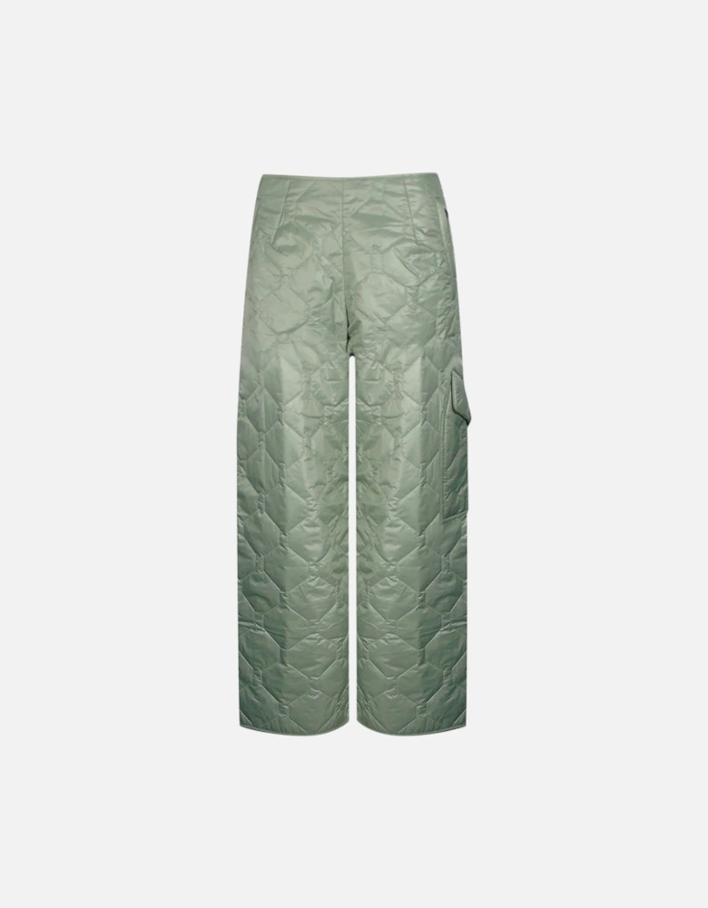 Kawaii Nile Green Thin Padded Trousers