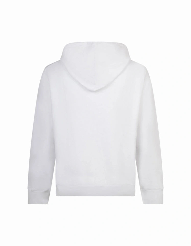 Faded Suburbans Logo White Hoodie