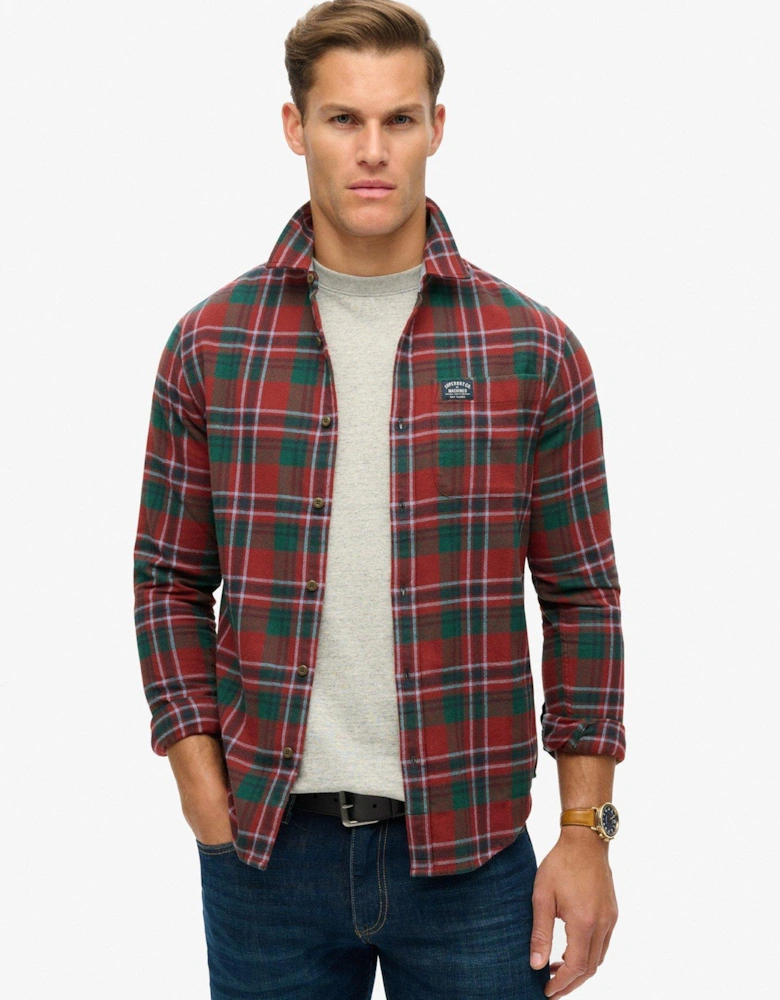 Original Cotton Check Long Sleeve Shirt - Red