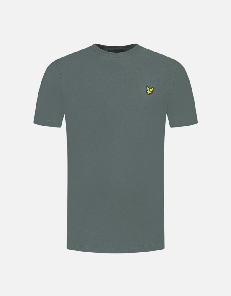 Lyle & Scott Branded Chest Logo Deep Green T-Shirt