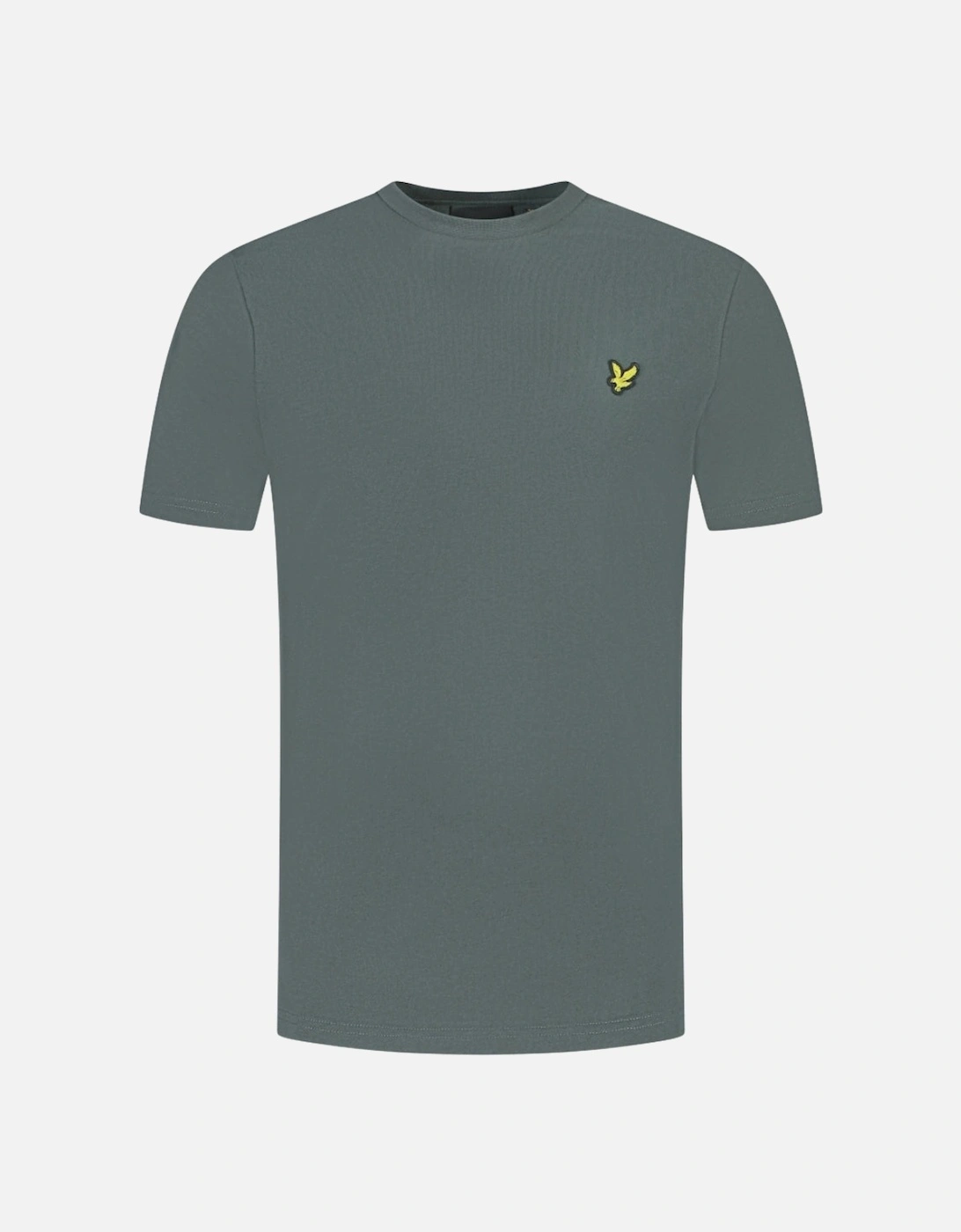 Lyle & Scott Branded Chest Logo Deep Green T-Shirt, 3 of 2