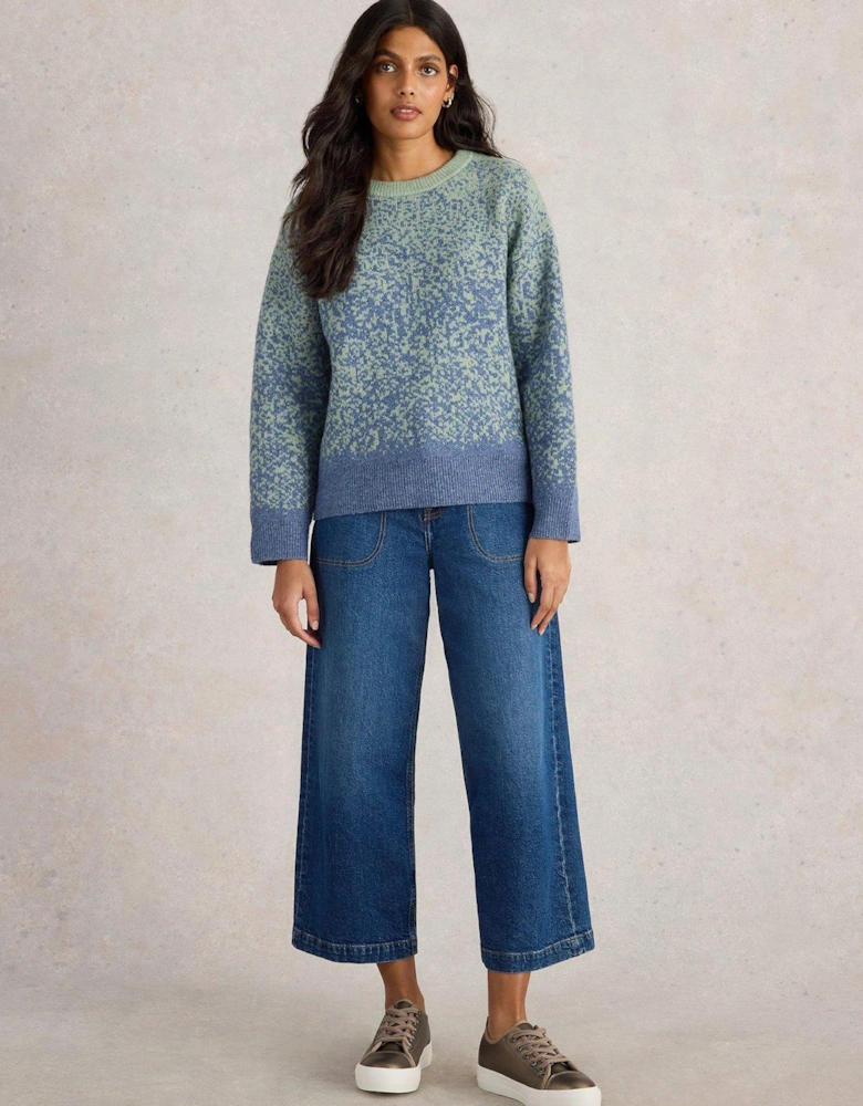 Ombre Jumper - Blue