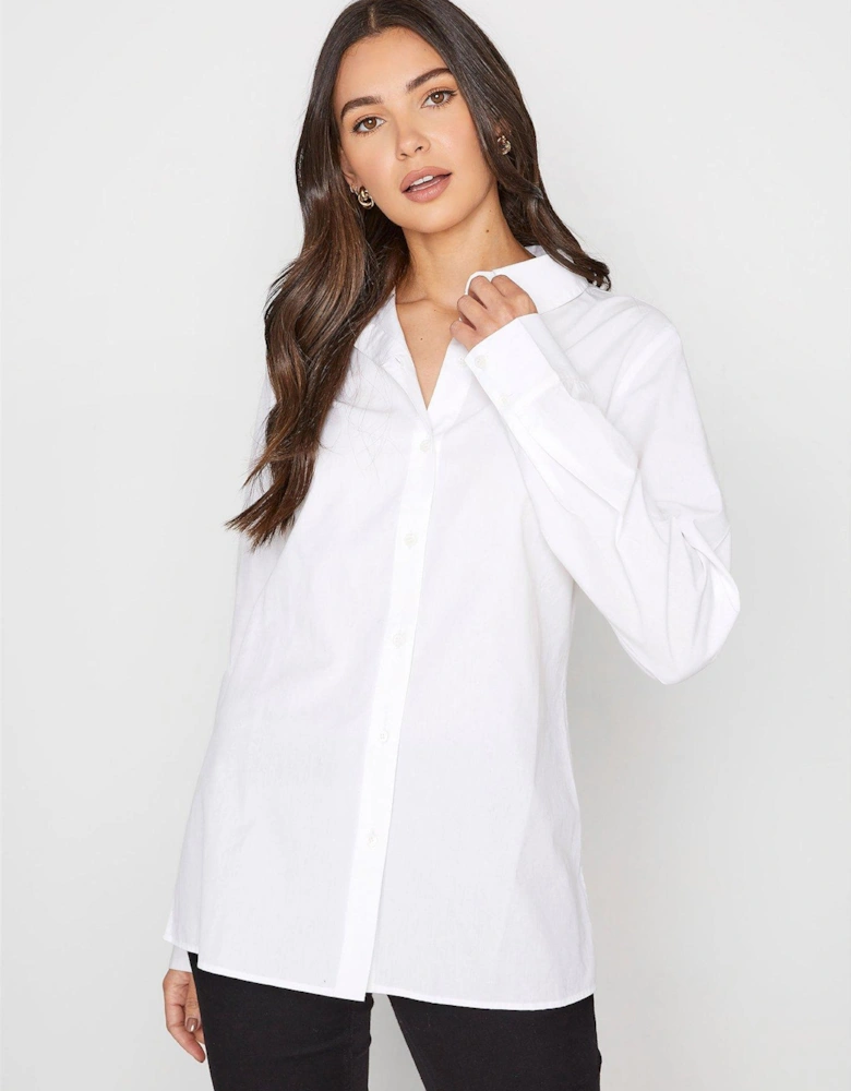 White Cotton Shirt