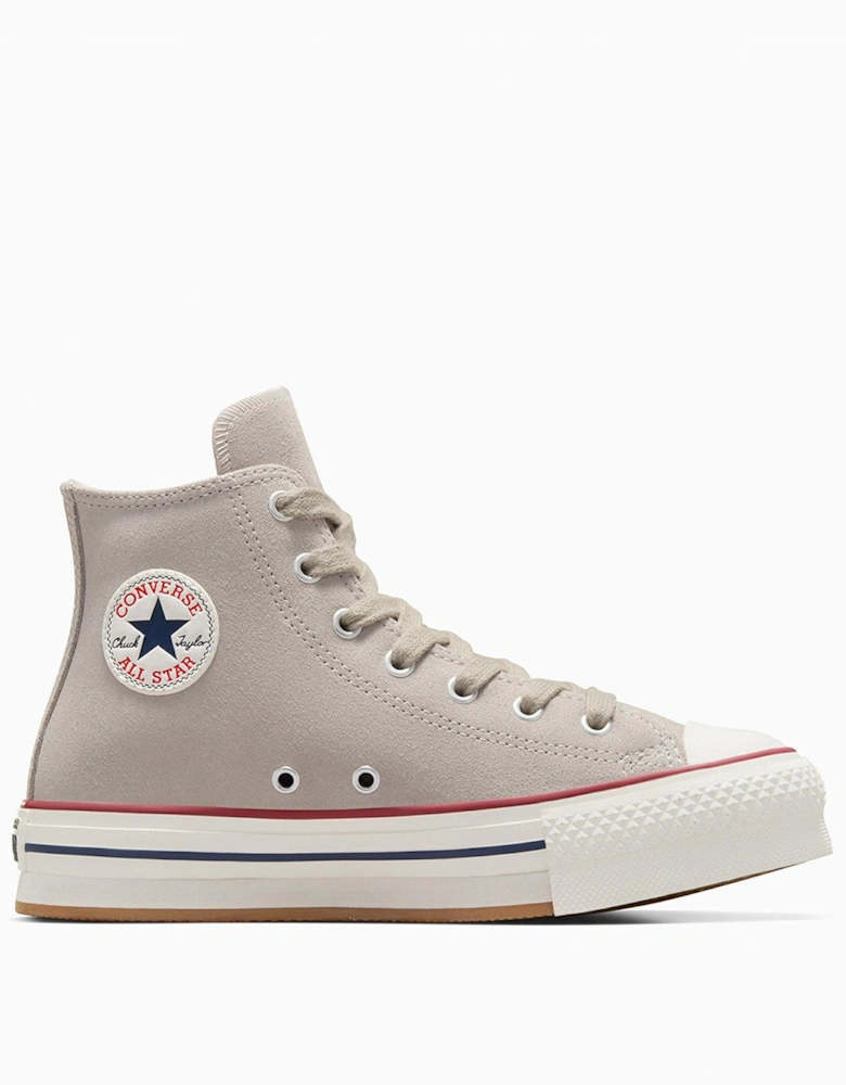 Junior Lux Sport Chuck Taylor All Star Eva Lift Trainers - Beige