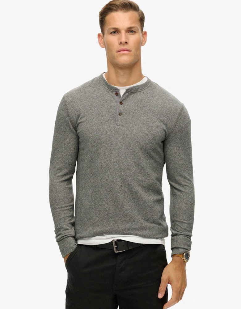 Studios Long Sleeve Slim Fit T-Shirt - Grey