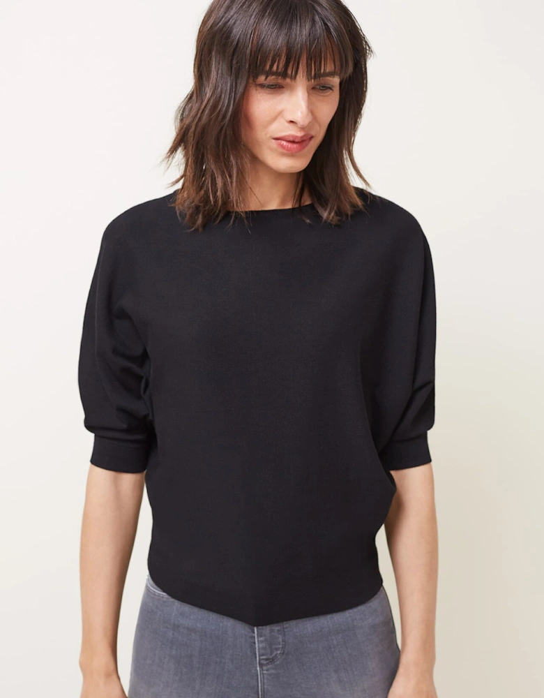Cristine Batwing Fine Knit Jumper