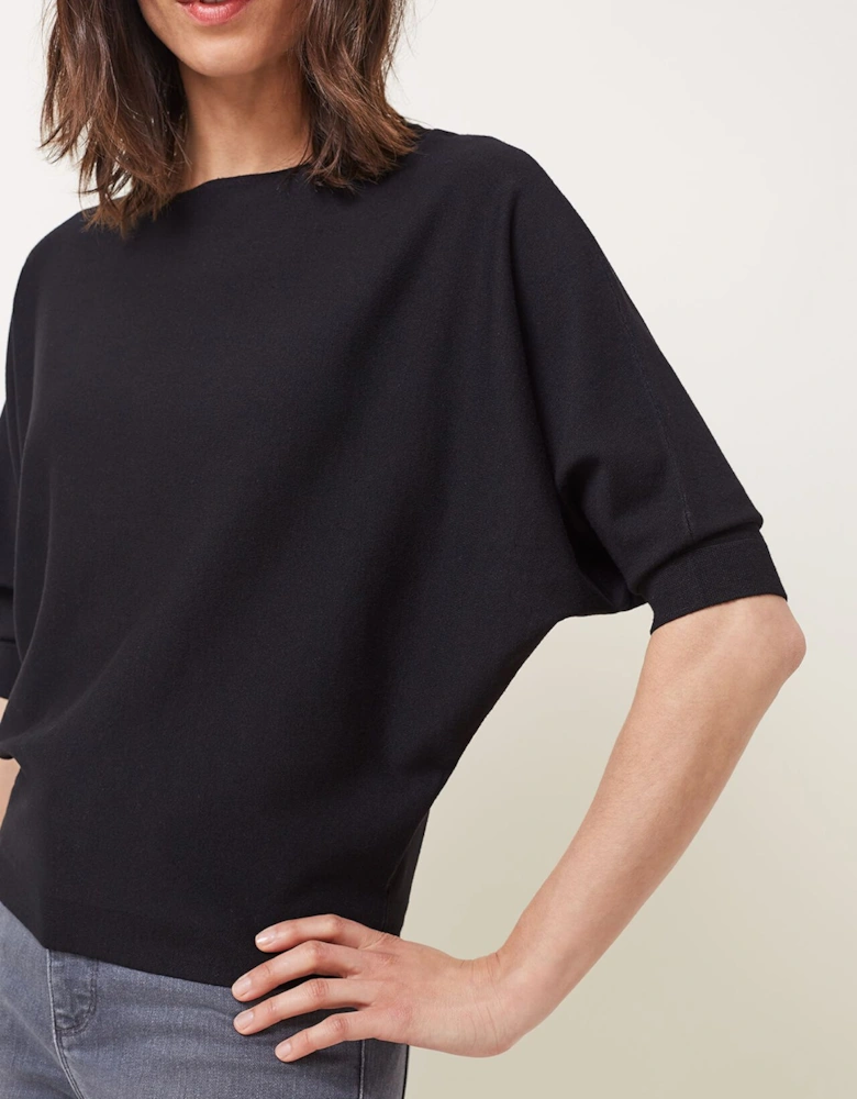 Cristine Batwing Fine Knit Jumper