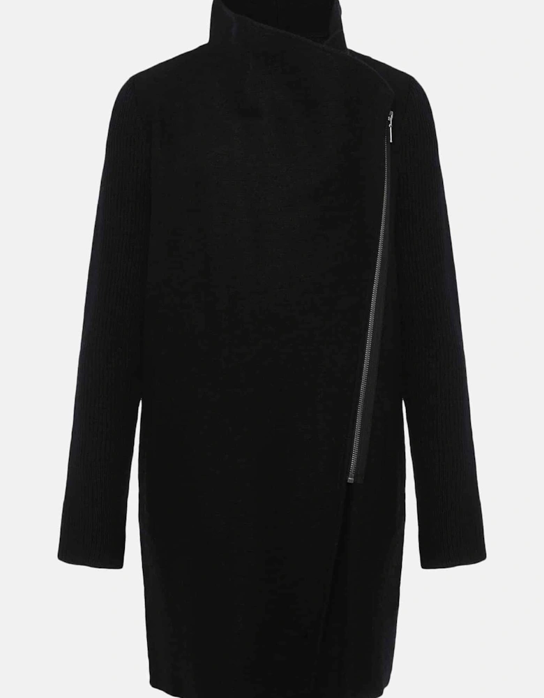 Byanca Zip Knit Coat