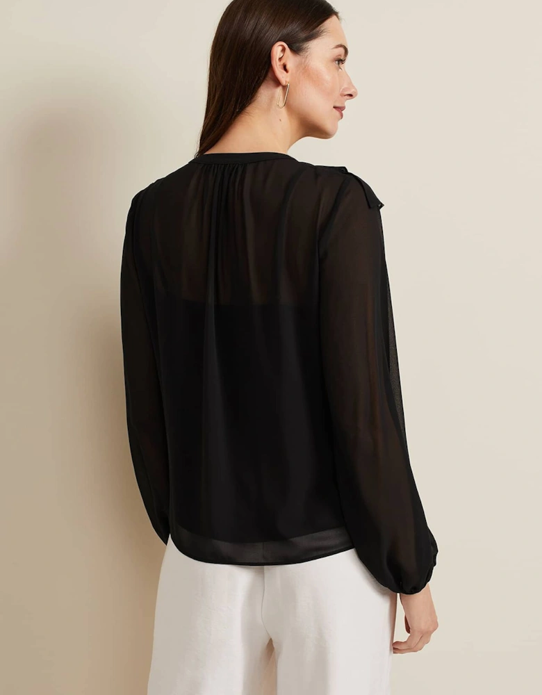Ivana Ruffle Blouse