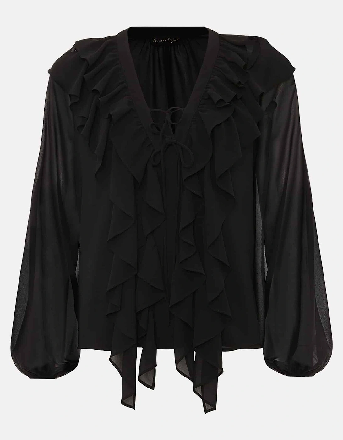 Ivana Ruffle Blouse