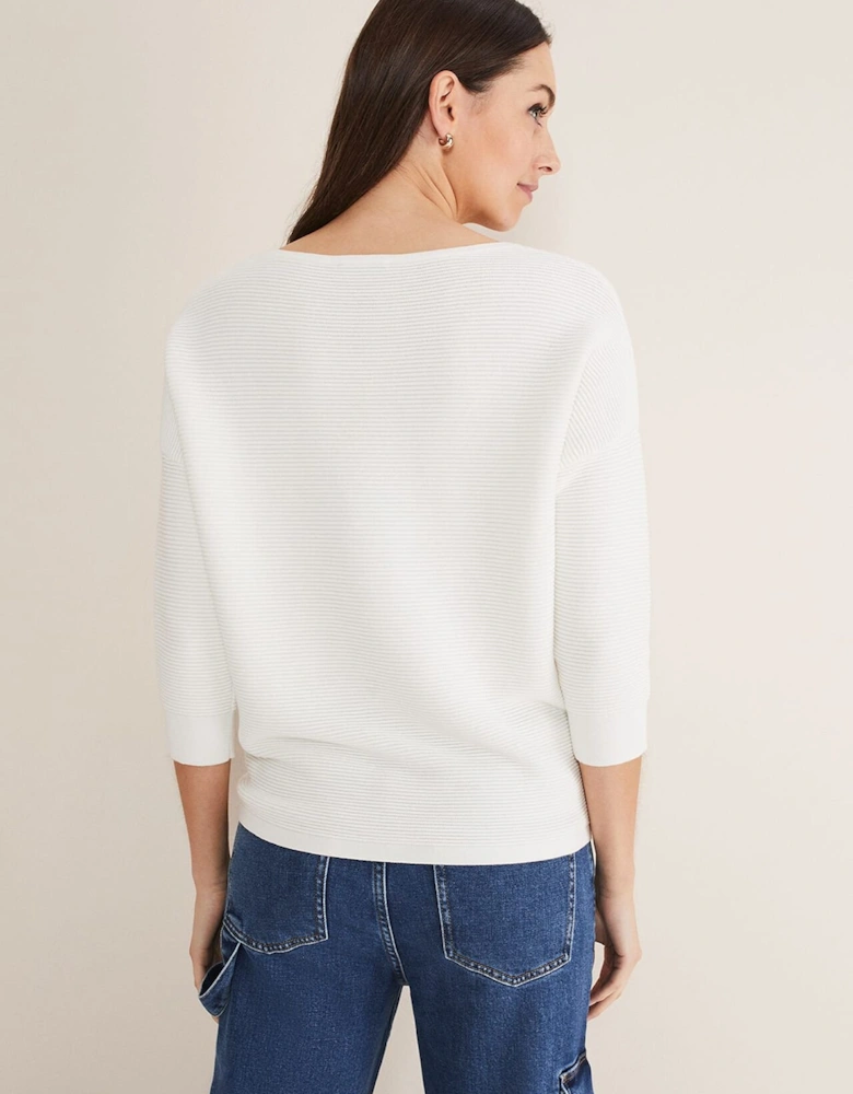 Nellie Ripple Knitted Jumper