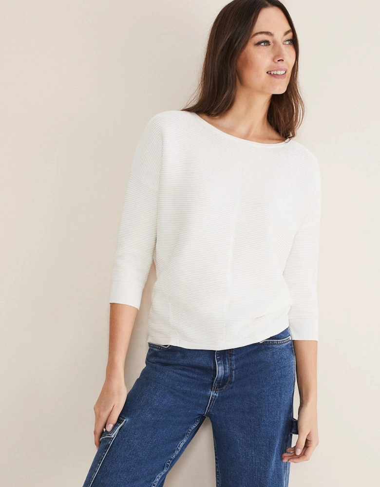 Nellie Ripple Knitted Jumper