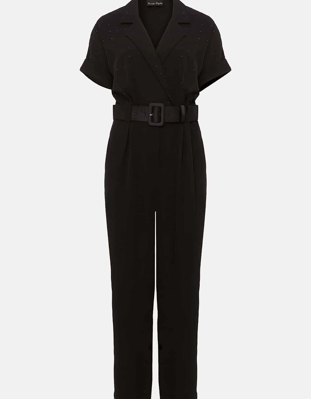 Constance Black Wide Leg Jumpsuit