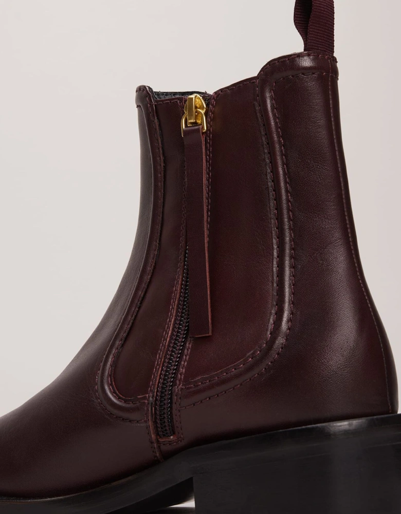 Leather Ankle Boots