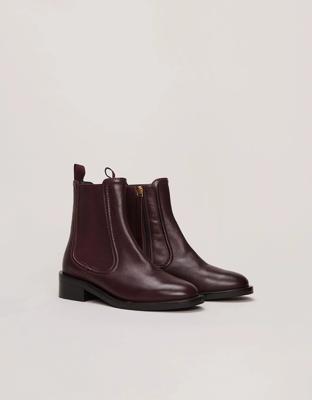 Leather Ankle Boots