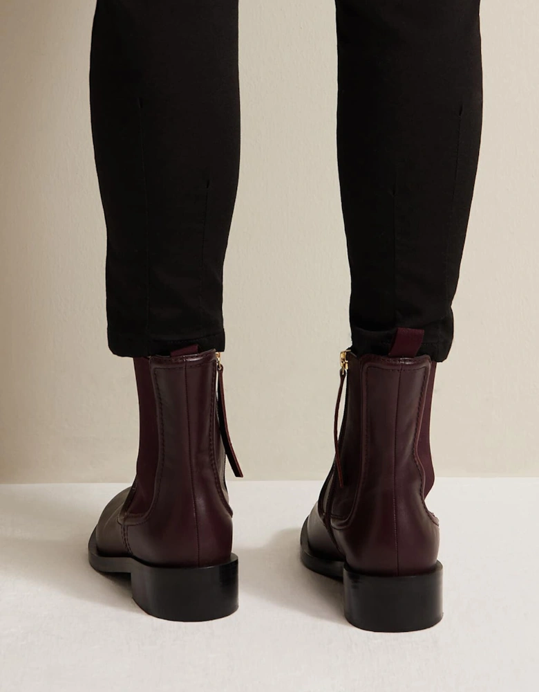 Leather Ankle Boots