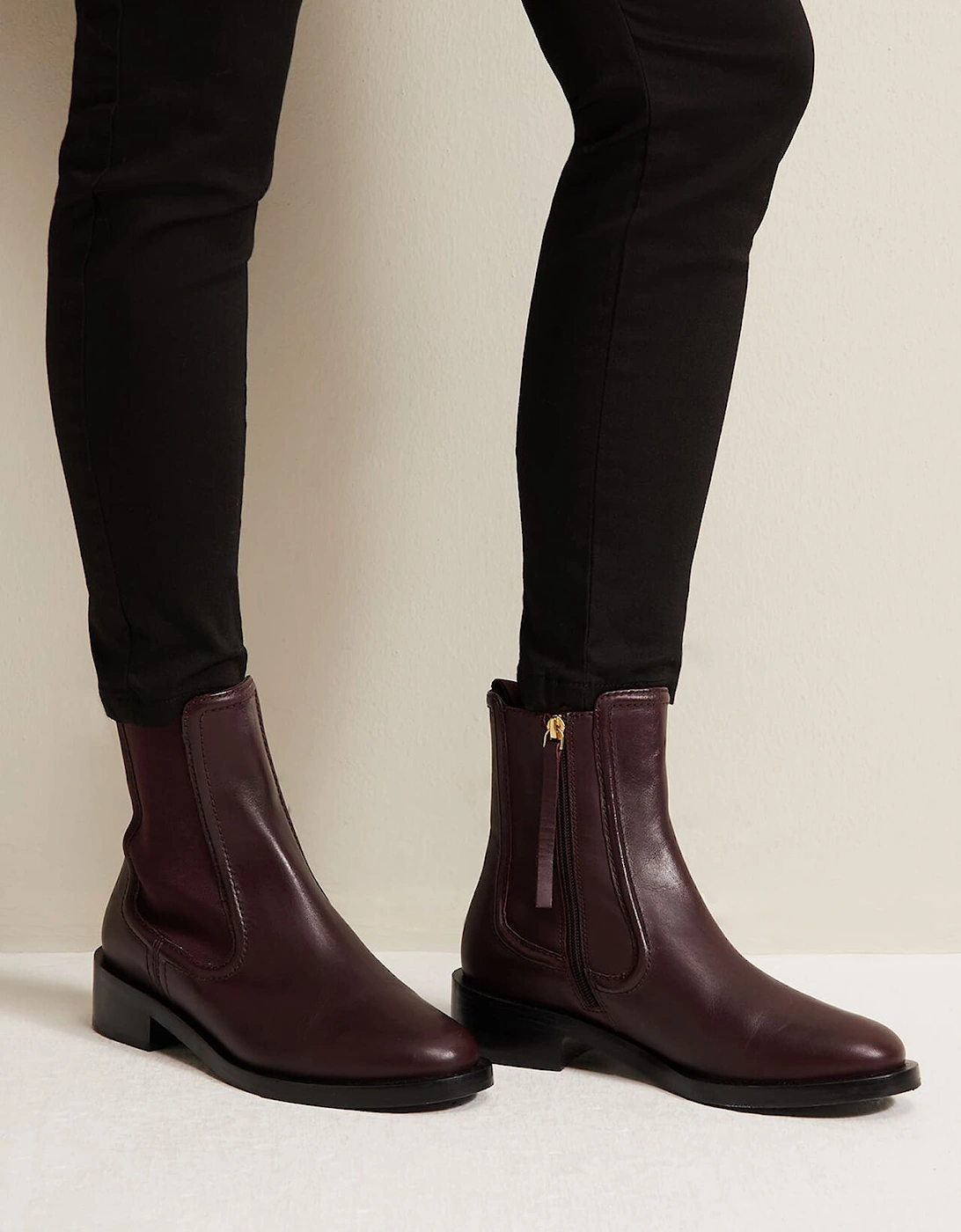 Leather Ankle Boots