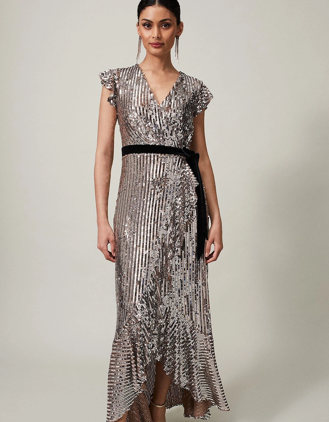 Enja Sequin Maxi Dress