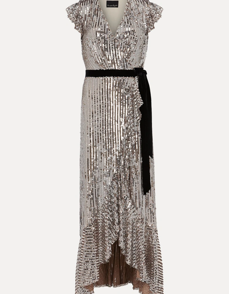 Enja Sequin Maxi Dress