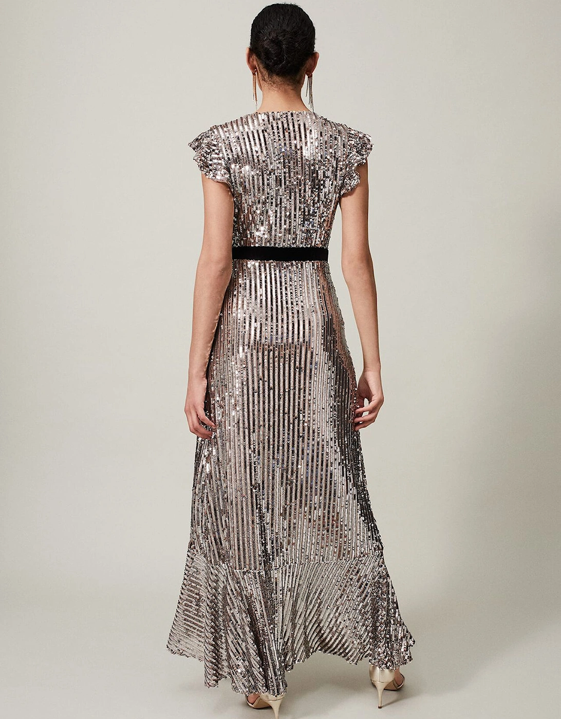 Enja Sequin Maxi Dress