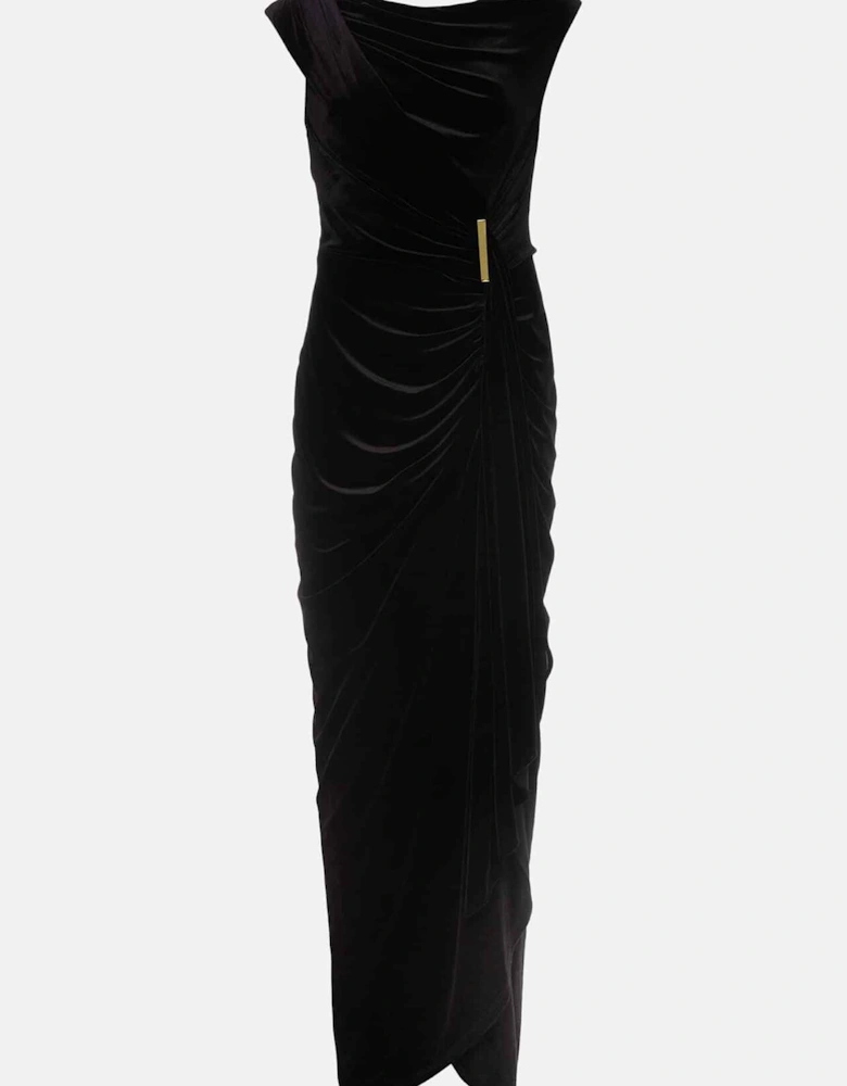 Donna Velvet Maxi Dress