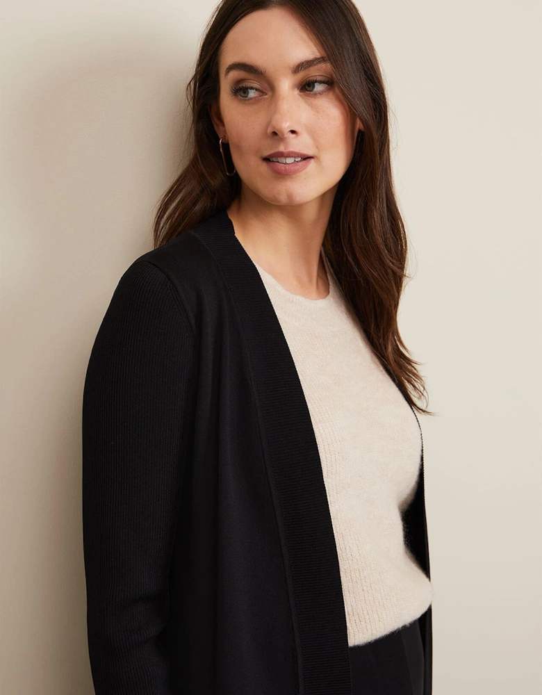 Lauren Longline Edge To Edge Cardigan
