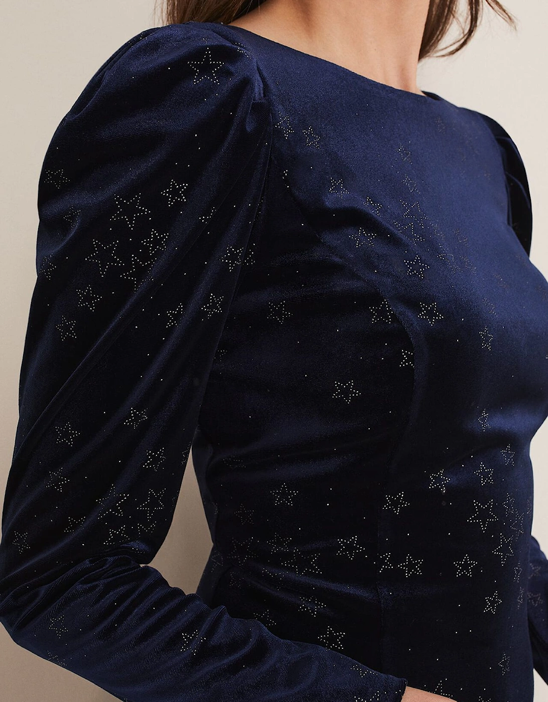 Daria Velvet Star Dress