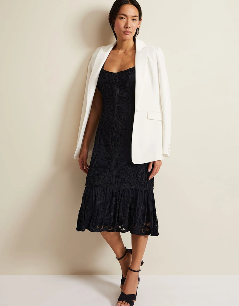 Matilda Tapework Midi Dress