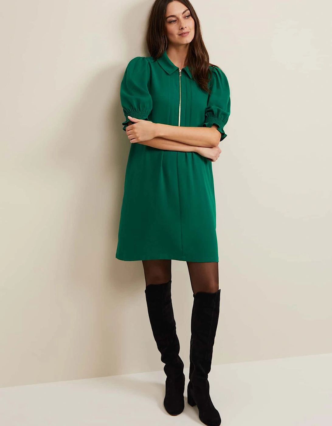 Candice Zip Swing Dress