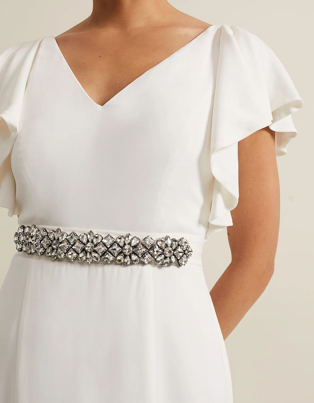 Ellery Frill Maxi Wedding Dress
