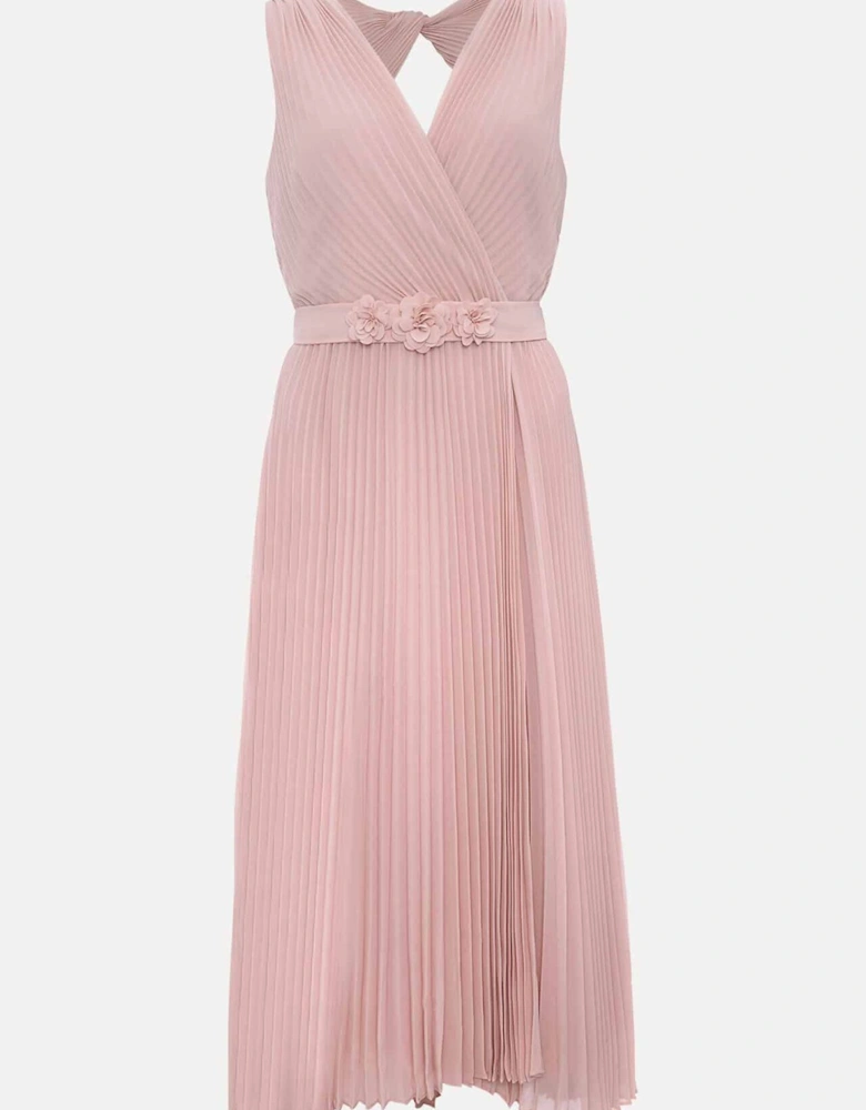 Cressida Pleated Midi Dress