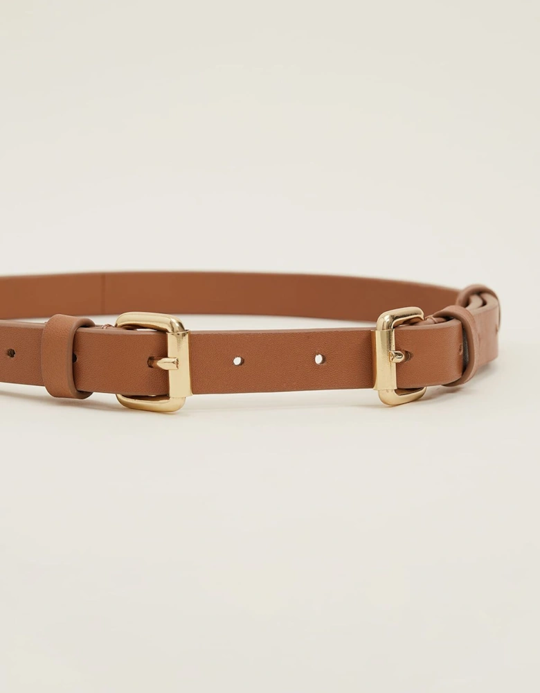 Double Buckle Waist Belt