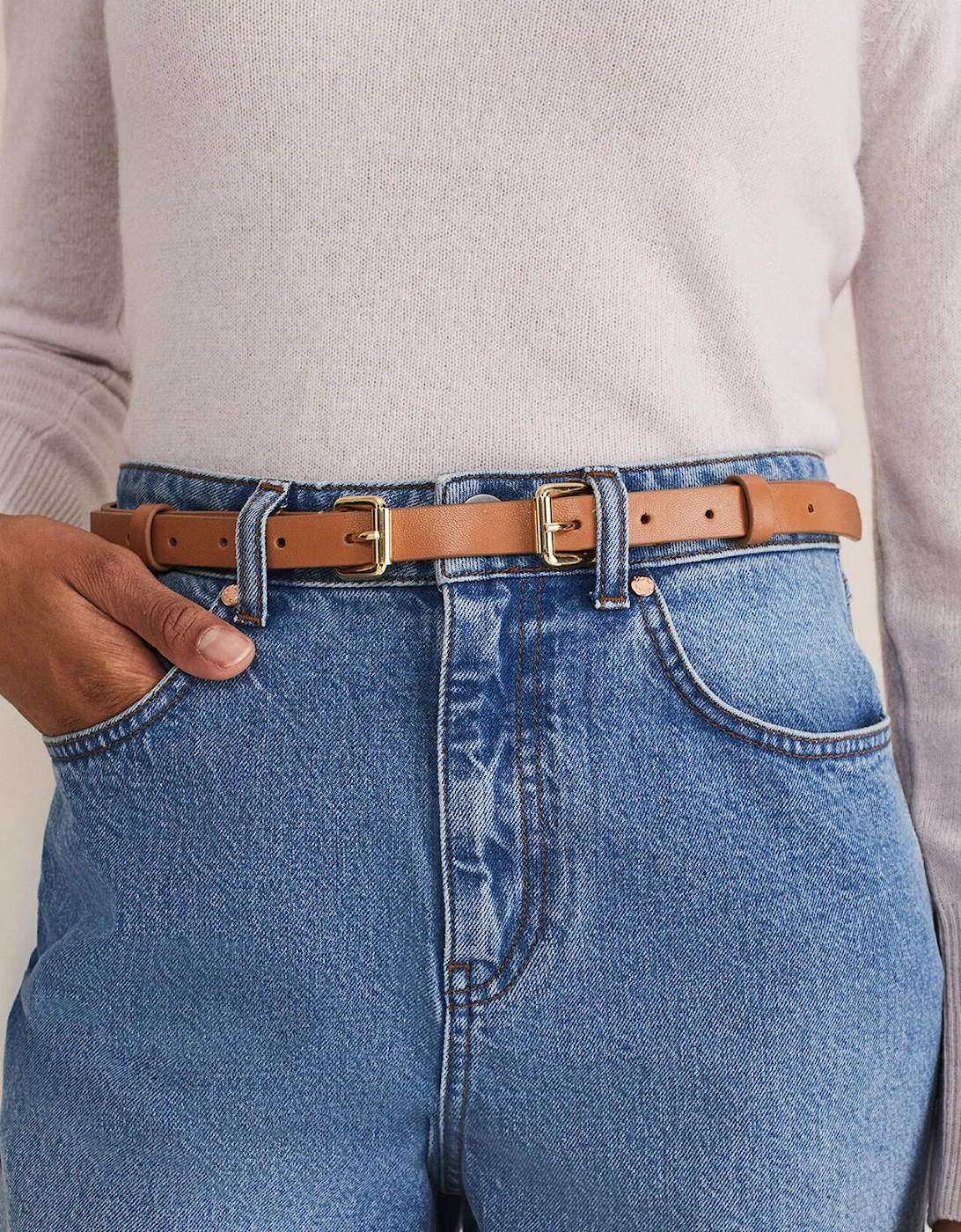 Double Buckle Waist Belt