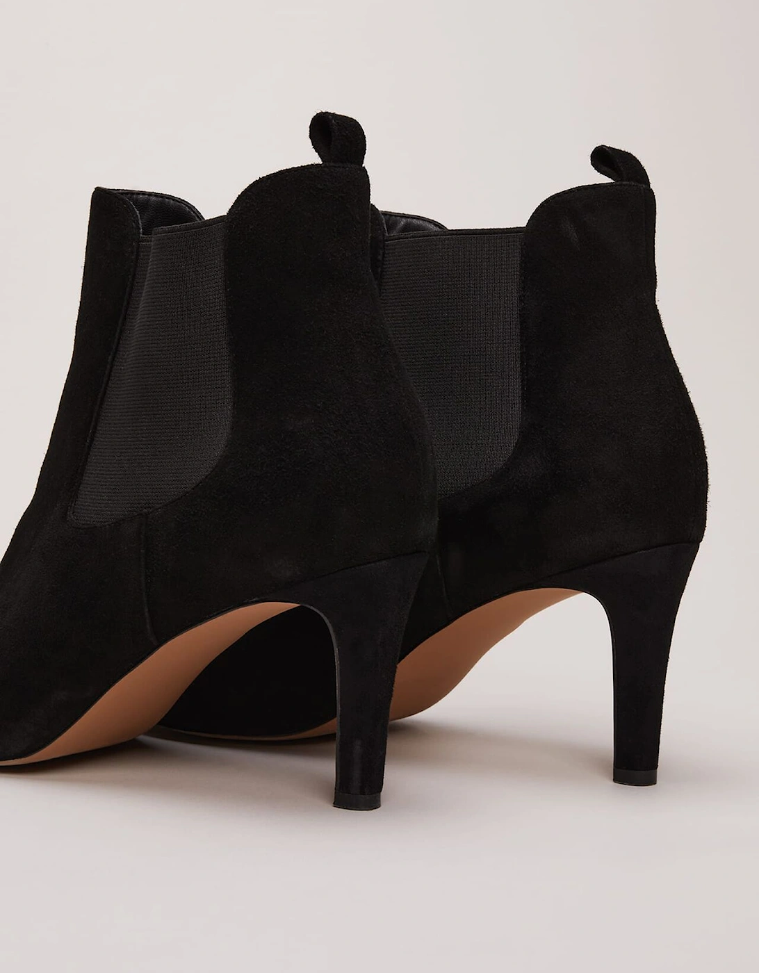 Black Suede Ankle Boots