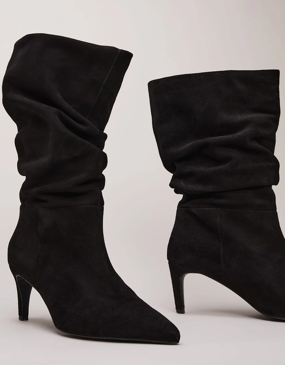 Black Suede Boots