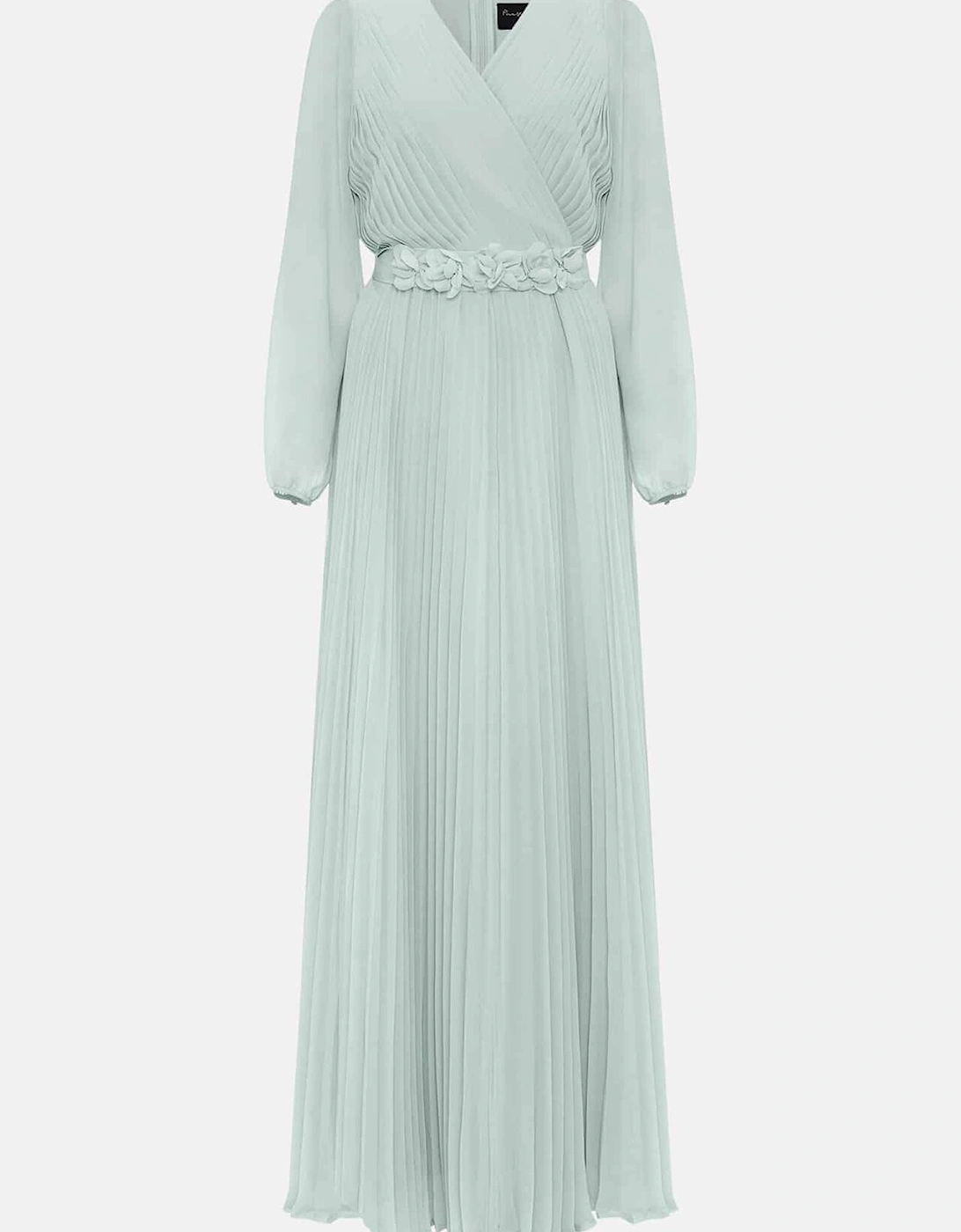 Petite Alecia Pleated Maxi Dress