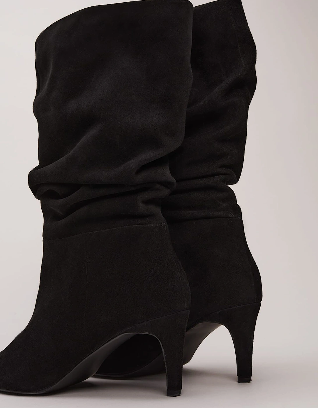 Black Suede Boots