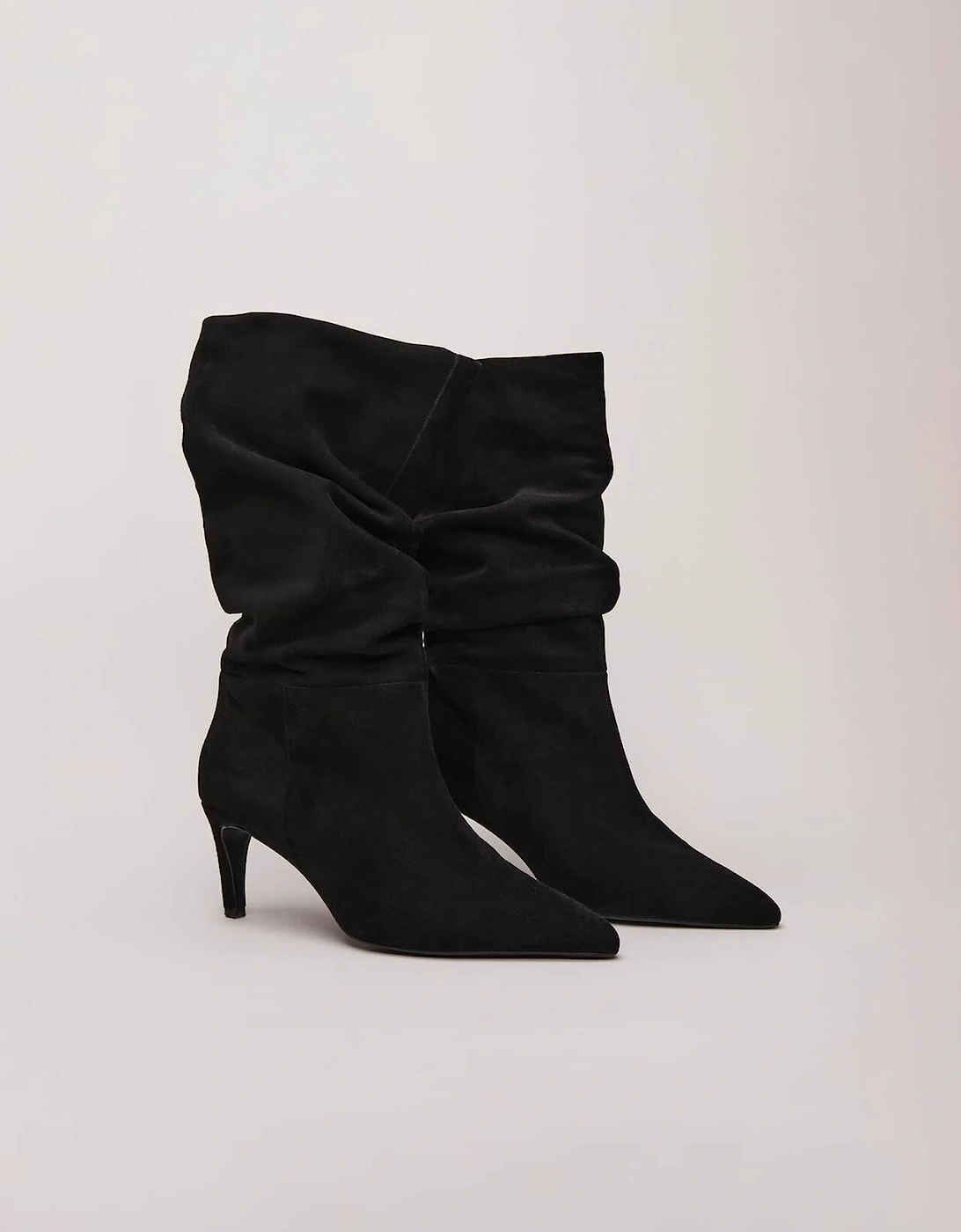 Black Suede Boots