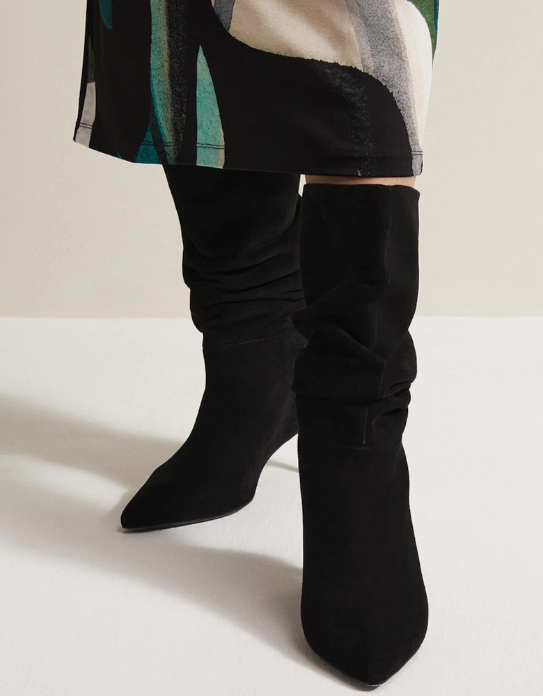 Black Suede Boots