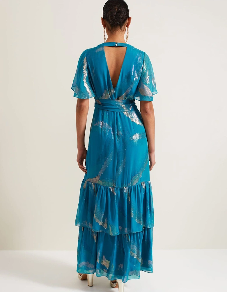 Charissa Silk Maxi Dress