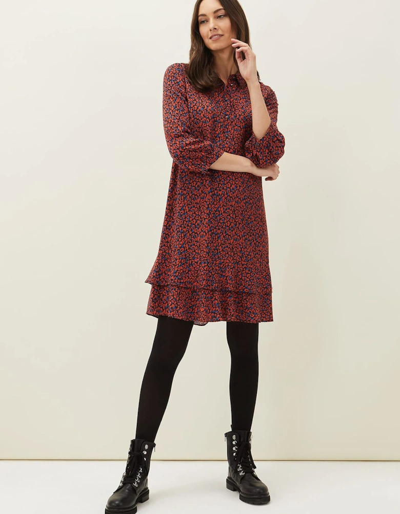 Penele Animal Print Dress