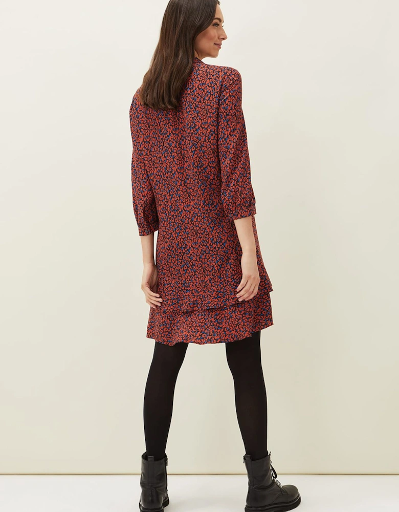 Penele Animal Print Dress